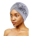 thumbnail image 5 of Weikingp Clearance! Headbands for Women, Women Head Scarf Hat Cap Hair Scarf Turban Head Wrap Turban Hats Headwear, Bandanas for Women, Bandanas for Men Grey, 5 of 5
