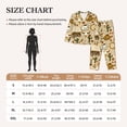 thumbnail image 4 of Lsque Wild West Cowboy Pattern Long Sleeve Pajama Set for Women - Soft 2-Piece Sleepwear and Loungewear Set with Pockets, Comfy Nightwear-Large, 4 of 7