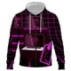thumbnail image 1 of Sudadera con capucha y cremallera de marca de moda para hombre y mujer, sudadera con capucha informal de hip hop con estampado 3D y tecnología digital, ropa para hombre, 1 of 6