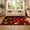 Color 4, variant on Gelasgo Woodland Animal Velvet Area Rug, Forest Pattern Rectangle Floor Carpet, Soft Plush Non Slip Rug for Bedroom Living Room Decor 47.2"×31.5"