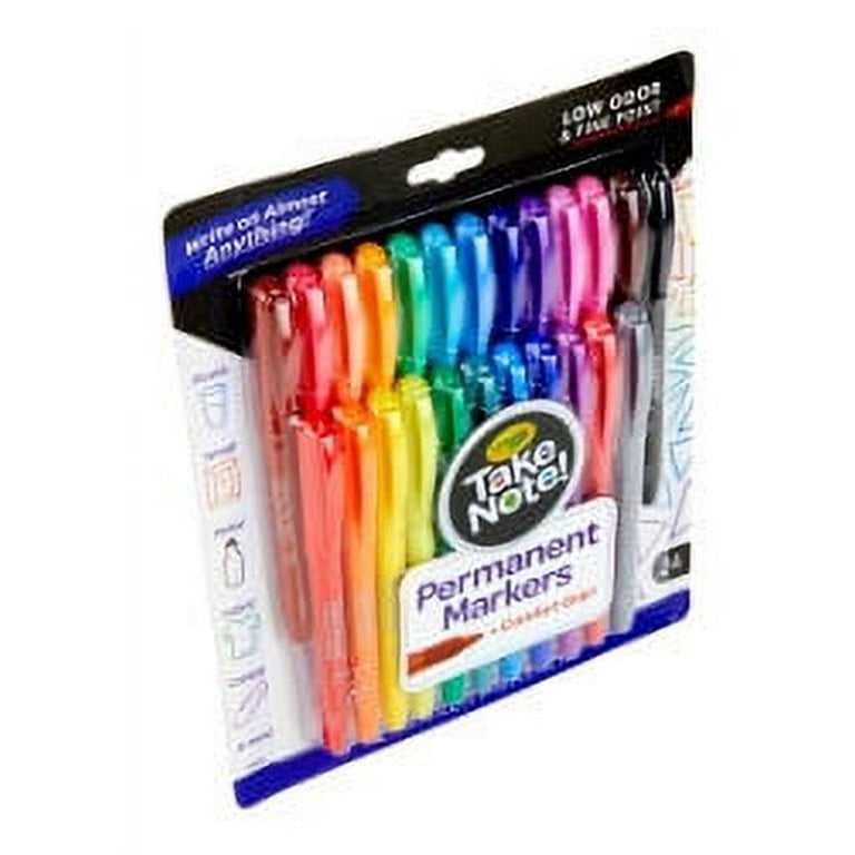 Buy Crayola® Take Note!™ Permanent Markers (Pack of 80) at S&S