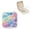 White, variant on Pratyus Rainbow Clouds Colors Jewelry Box for Women - Small Organizer for Necklace, Ring, Earring Storage White