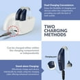 thumbnail image 2 of MEDca Digital Hearing Amplifier - (Pair of 2) Personal with All-Day Battery Life, Dark Blue, 2 of 9
