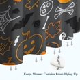 thumbnail image 6 of Halloween Ghosts Pumpkins and Bats Shower Curtain 84"x72" ,Bathroom Decorative Shower Curtains Set with 12 Hooks,Modern Waterproof Washable Shower Curtain, 6 of 6