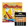 Fantastic Gymnastics Game + Duracell CopperTop Alkaline AA, 8 Ct