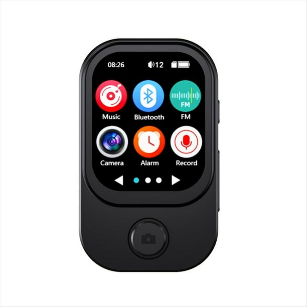 Reproductor MP3 con Pantalla Táctil de 2,01 Pulgadas y Bluetooth 5.4, Reproductor Portátil para Niños y Deportes. Walk Man.