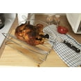 thumbnail image 3 of Fox Run 5698 Adjustable Roasting Rack, 11.25 x 10 x 5 inches, Metallic, 3 of 6
