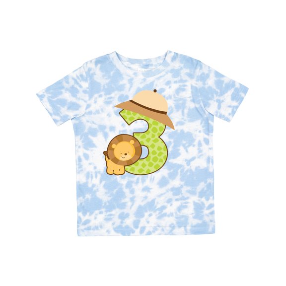 Inktastic Safari 3rd Birthday 3 Year Old Boys or Girls Toddler T-Shirt