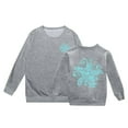 thumbnail image 7 of LUOGENLI Hoodies Sweatshirt Girls Hoodies Size 14-16 Front Zipper Girls' Fashion Casual Printed Long Sleeved Hoodie Top Girls Hoodies Size 6-7 Hoodies for Girls 10-12 Baggy Light Gray 8-9 Years, 7 of 7