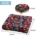 thumbnail image 5 of Boho Style Meditation Cushion, Paisley Square Floor Pillow for Yoga and Relaxing Moments 22 x 22, 5 of 7