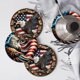 thumbnail image 1 of Cup Mat Event Party Restaurant Tableware Insulation Tea Cup Mat Non-slip Cup Mat, 1 of 9