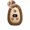 Brown, variant on WNFJR Portable Space Heater Small Space Heaters for Indoor Use, Mini Heater for Office Desk, Small Heater Fan with Overheat Protection Room Heater