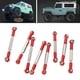 thumbnail image 3 of Enlace de Dirección de metal para Coche RC, 8 piezas de tensores Ajustables de metal varilla de enlace servo varilla de tracción de enlace servo de aleación de aluminio para wpl, 3 of 7