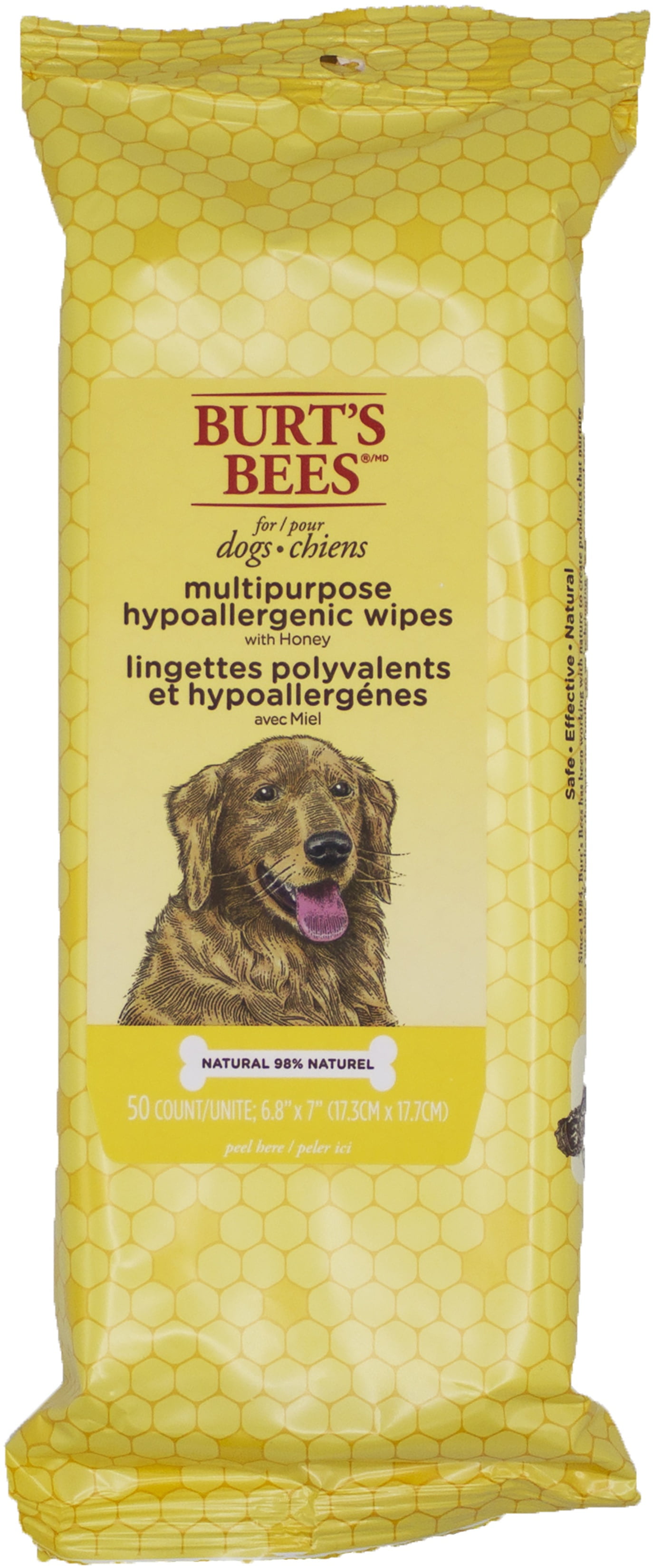 Burt's Bees Multipurpose Wipes for Dogs - Walmart.com