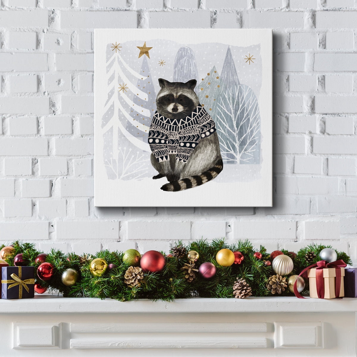Jingle Sleigh - Premium Gallery Wrapped Canvas - Ready to Hang