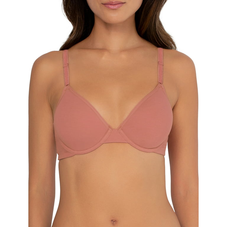 $25 for 2 All-Day Comfort Cotton Bras in Black and White (a $78 Value) 