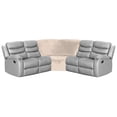 thumbnail image 1 of ULTICOR Housse de Siège d'Angle pour Fauteuil Inclinable en Forme de L Ivoire, 1 of 3
