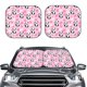 thumbnail image 2 of Fotbe Funny Panda Draws A Heart Juego de 2 Piezas de Parasoles para Parabrisas | Bloqueador Solar para Auto | Accesorios Plegables para Protección Solar Interior-Small, 2 of 6