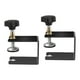 thumbnail image 2 of 2 piezas de clips de fijación para cajones, abrazadera en C para gabinete, abrazadera de instalación de cajón de acero Negro, 2 of 9