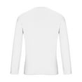 thumbnail image 3 of Kukoosong Men's Halloween T-Shirts Casual Crew Neck Long Sleeve Tops Athletic Wear Graphic Blouse Top, 3 of 5