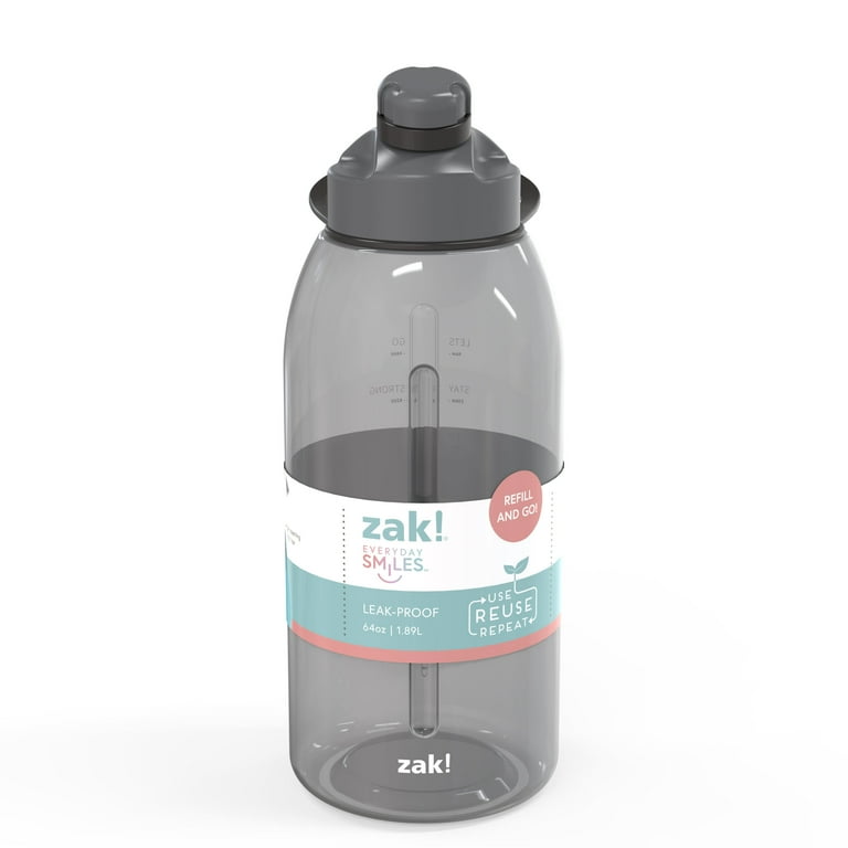 Zak Designs 64 Fluid Ounce Valor Chug Bottle, Eternal Zak Designs 64 Fluid Ounce Valor Chug Bottle, Eternal