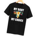 thumbnail image 2 of Camisetas casuales de manga corta, MY BODY MY CHOICE para mujer, camiseta de manga corta, camiseta ultra sensible, 2 of 6