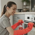 thumbnail image 6 of ThxToms 2 Pairs Dishwashing Cleaning Gloves, Fleece Lined Non-Slip Reusable Kitchen Rubber Gloves with Extended Cuffs (Large), 6 of 8