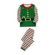 thumbnail image 4 of Conjunto de pijama navideño a juego familiar Fiomva para mujer, bebé y niño, ropa de dormir con diseño de ciervo, 4 of 8