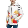 thumbnail image 2 of Kdxio Summer Gnome Pattern Kids Boys Girls Zip Up Hoodie 3D Printed Hooded Sweatshirt Hoody Coat with Pocket 7-12 Y-Small, 2 of 6
