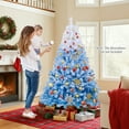 thumbnail image 2 of Gymax 6FT Artificial Christmas Tree w/ 820 Branch Tips 250 Warm White LED Lights, 2 of 10