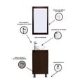 thumbnail image 4 of Gabinete De Baño Para Lavabo Con Espejo Decorativo GISLA, 4 of 6