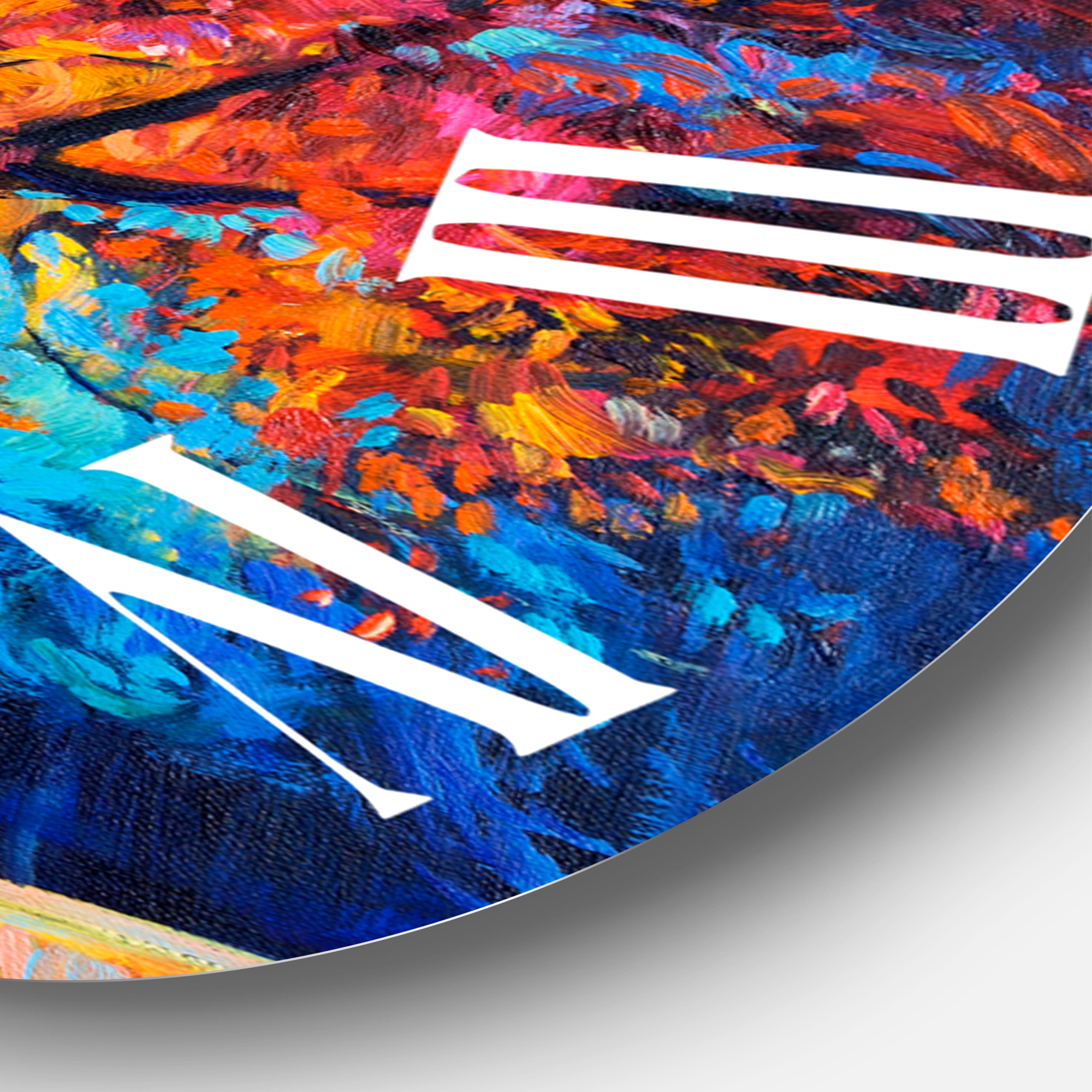 Designart 1 in Quartz Traditional Wall Clock