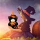 thumbnail image 5 of Juguetes de piscina, juguete para bebés, juguetes para niños pequeños, muñeco de Halloween con sombrero, muñeco de peluche, 5 of 5