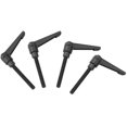 thumbnail image 2 of 4PCS Stainless Steel Metal Machine Knobs Adjustable Fixing Handle M6 Male Thread Clamp Handle(40MM), 2 of 7