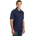 thumbnail image 4 of Sport-Tek Micropique Sport Wick Piped Polo-XL (True Navy/ White), 4 of 6