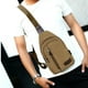 thumbnail image 4 of Bolso bandolera de lona para hombre, estilo informal, deportivo, para trabajo, para obras de construcción. Resistente, ajustable, portátil, impermeable, de alta resistencia, para actividades, 4 of 7
