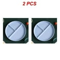 thumbnail image 1 of 2/5PCS Three-Grid Western Compartment Plate For Food Fruit Salad Divided Plate Wheat Straw Diet Meal Plate Food Tray Kitchen Style B 2pcs, 1 of 6