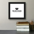 thumbnail image 5 of Gallery Pops DC Comics Batman - Wayne Industries Logo Wall Art, Black Framed Version, 12" x 12", 5 of 5