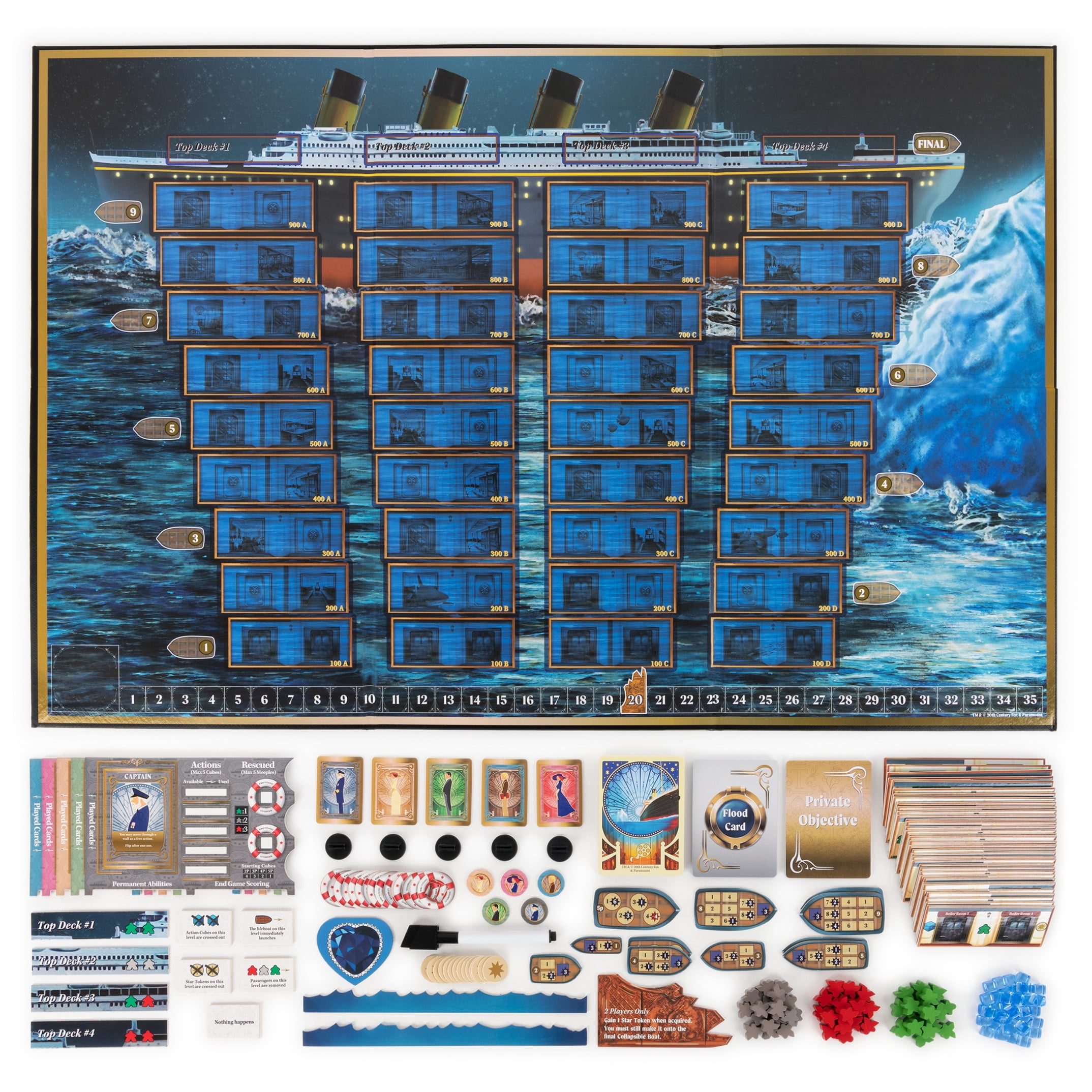 The Titanic Movie, Strategy Party Game, for Adults and Kids Ages 12 and up