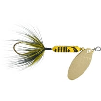 Yakima Bait Worden's Original Single Hook Rooster Tail Lure, Bumblebee, 1/16 oz.