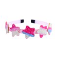thumbnail image 5 of Diadema para el pelo con forma de cebolla en polvo y lentejuelas de princesa para niños con forma de estrella de cinco puntas, 5 of 5