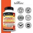 thumbnail image 3 of BioSchwartz Advanced Formula Vitamin C Complex Capsules w/ Zinc, Bioflavonoids, & Rose Hips, 1000mg, Immune Support, 120 Count, 3 of 9