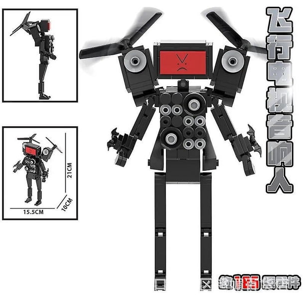 Skibidi-Juguetes de baño para hombre Vs Monitor, cámara de Audio para hombre, Titan Man, bloques de construcción, Juguetes para niños, regalos de Navidad