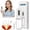 White - Basic Style, variant on Lefinee Water Flosser Cordless Oral Irrigator, 300ml Tank, 3 Cleaning Modes, IPX5 Waterproof, USB-C Rechargeable Dental Flosser, White