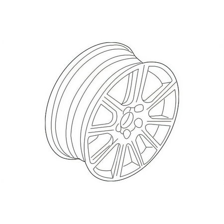 Genuine OE Volvo Wheel, Alloy - 9162393