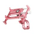 thumbnail image 4 of Seitruly GUB Plus 6 soporte para teléfono de bicicleta de aleación de aluminio soporte para teléfono inteligente de bicicleta Teléfono y Comunicación oro rosa, 4 of 6