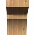 thumbnail image 2 of 6"W x 10"D x 10"H Mediterranean Rough Sawn Corbel, Western Red Cedar, 2 of 9