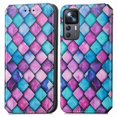 thumbnail image 2 of Compatible With Xiaomi Mi 12t Case Colorful Wallet Card Slot Pu Leather Kickstand Magnetic Rfid Blocking Cover, 2 of 3