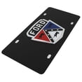 thumbnail image 2 of Ford Retro Logo License Plate (Black), 2 of 3