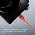 thumbnail image 3 of Cable Beats USB-C a USB-C Trenzado Carga Rápida 1,5 m Rojo Intenso, 3 of 7